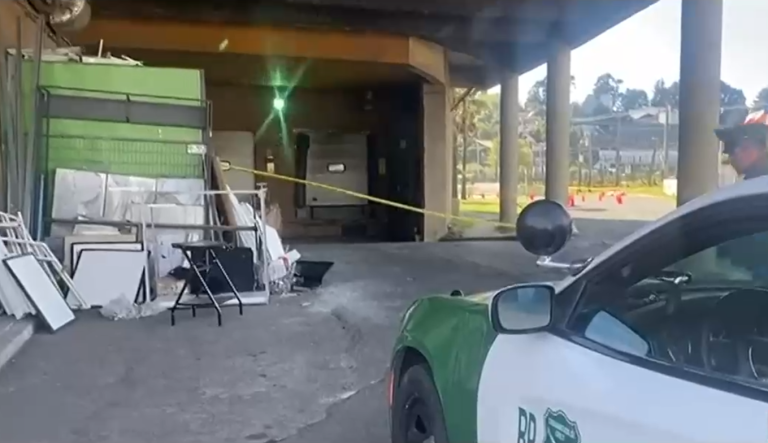 Guardias fueron baleados durante asalto en mall de Talcahuano: Delincuentes están prófugos