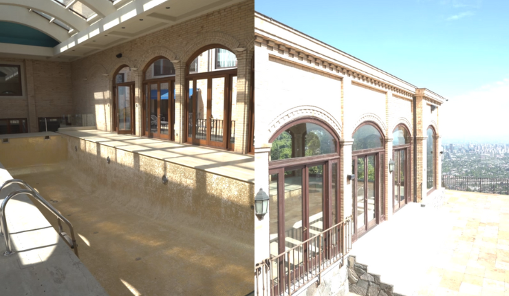 Con piscina temperada en el interior: Así es por dentro la mansión que donó Leonardo Farkas