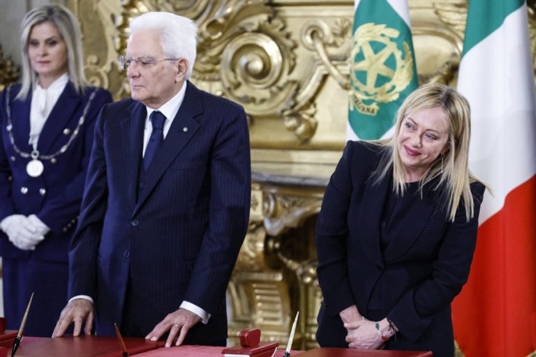 Giorgia Meloni juró como nueva primera ministra de Italia