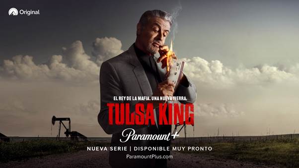 Paramount+ da a conocer el tráiler y key art de Tulsa King con el rostro de Sylvester Stallone
