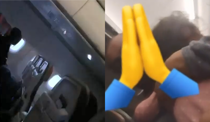 Desde adentro: Los angustiosos momentos que vivieron los pasajeros en avión que aterrizó de emergencia