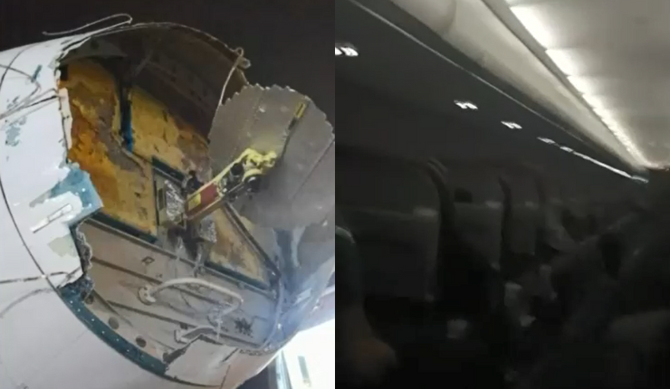 Avión terminó destrozado tras turbulencias: ¿Fue correcta la decisión de los pilotos de continuar el vuelo?