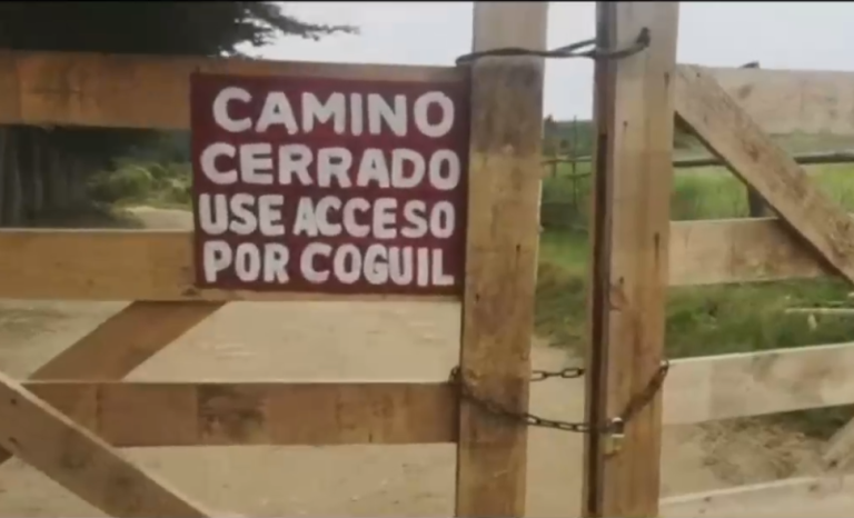 No hay caso: Vecinos denuncian nuevo cierre ilegal de playa en Pichilemu