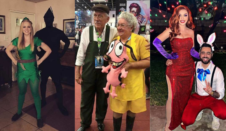 ¿Buscando ideas? 12 disfraces en pareja que tienes que probar en este Halloween