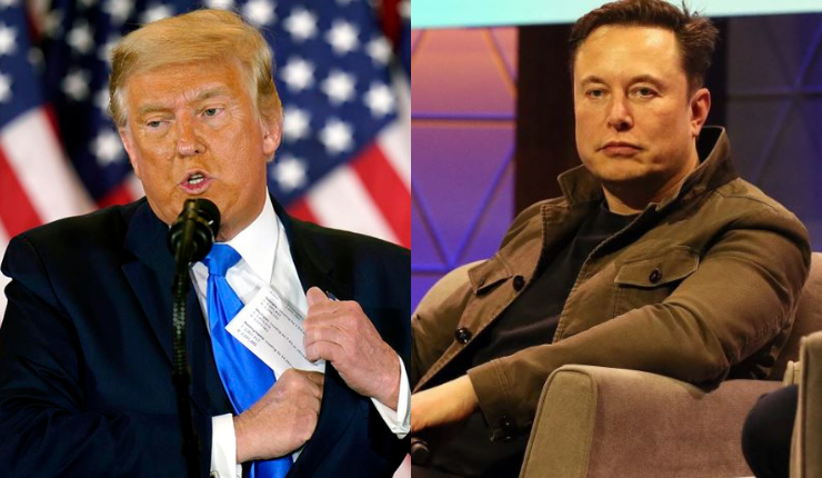 Trump muestra su alegría tras compra de Twitter por Elon Musk: 