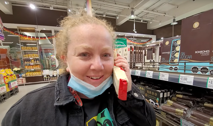 Habla youtuber argentina que lloró en supermercado chileno: 
