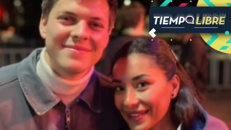 Tremendo crossover: Natalia Rodríguez se encontró con actor de Vikingos en Dinamarca