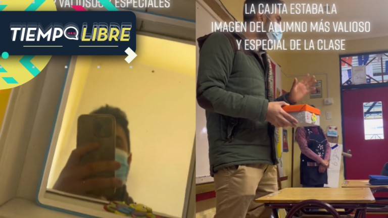 Profesor se hace viral tras mostrarle a sus alumnos la imagen del alumno más valioso de la clase