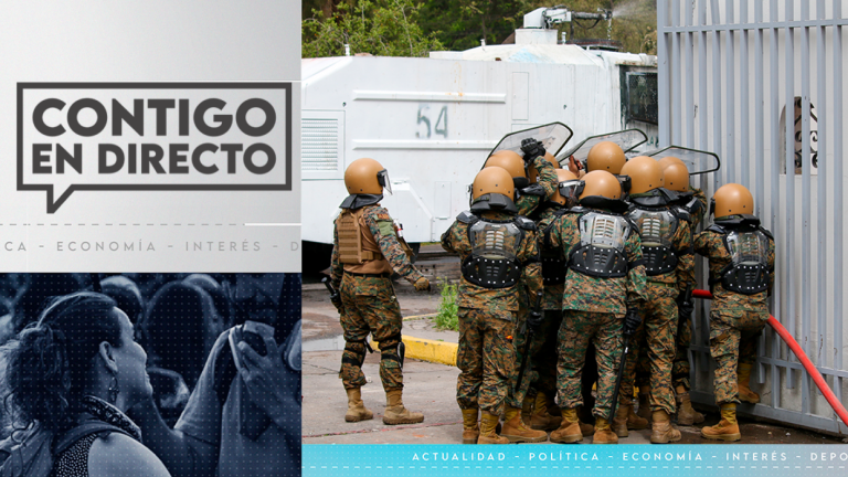 Cuatro militares resultaron heridos tras ataque de encapuchados que salieron del INBA