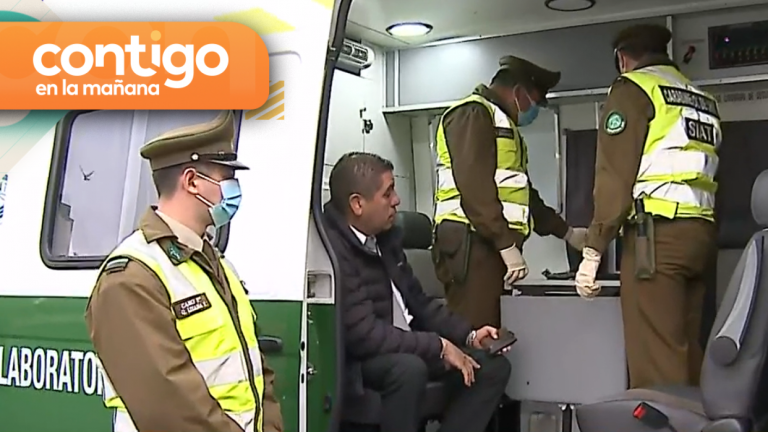 Fin de semana largo: Fiscalizan con alcotest y narcotest en terminal de buses de Santiago