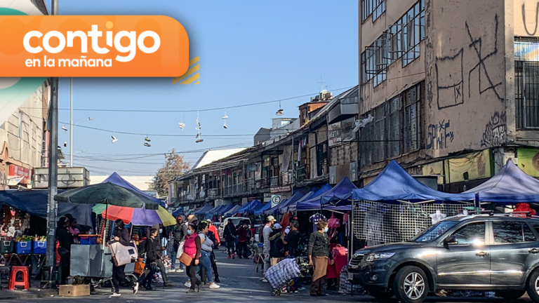 Se enfrentaron a Carabineros: Toldos azules se trasladaron desde Meiggs hasta San Bernardo