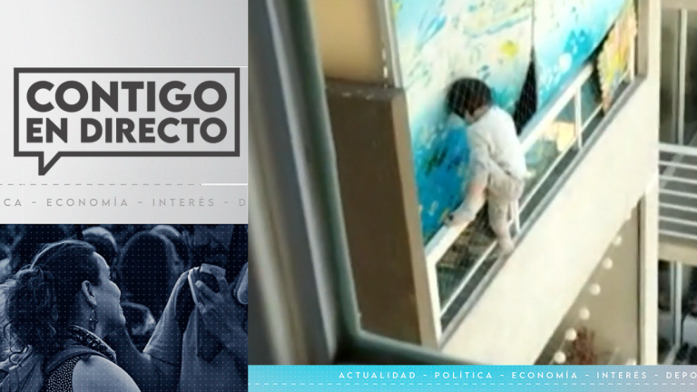 En piso 21: Niño fue registrado jugando en el balcón de supuesta guardería clandestina