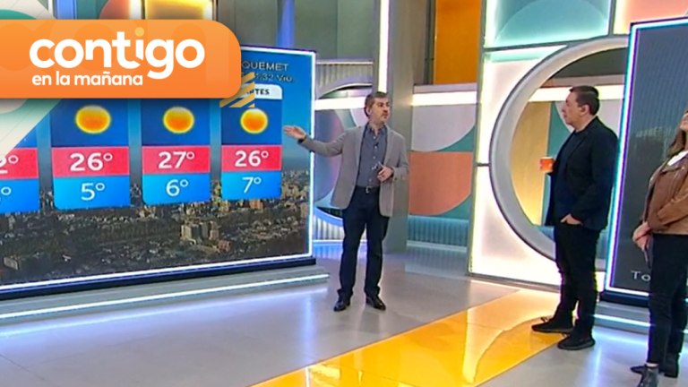 ¿Lloverá este fin de semana? Eduardo Saéz entregó los detalles en Contigo en la Mañana