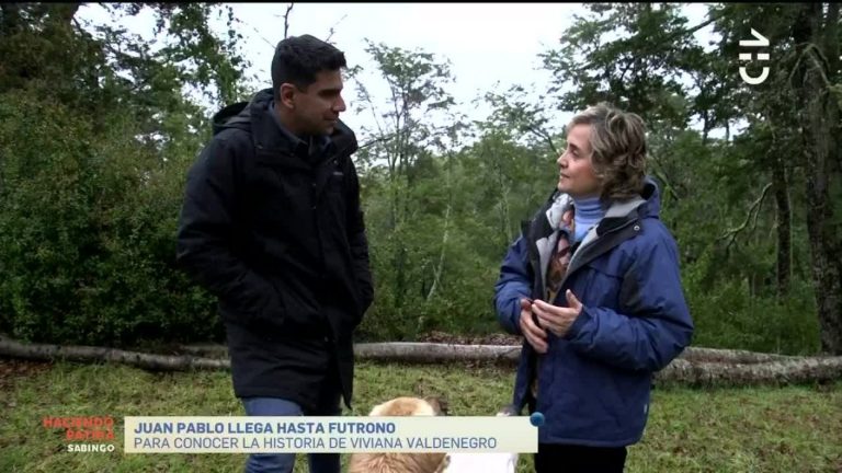 Haciendo Patria: Juan Pablo Queraltó conoció a Viviana Montenegro en Futrono