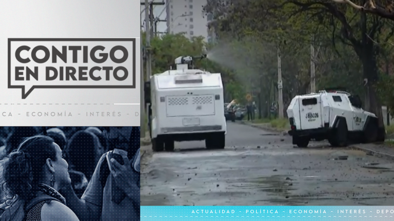 Barricadas y bombas molotov: Nueva jornada de incidentes a las afueras del Liceo de Aplicación