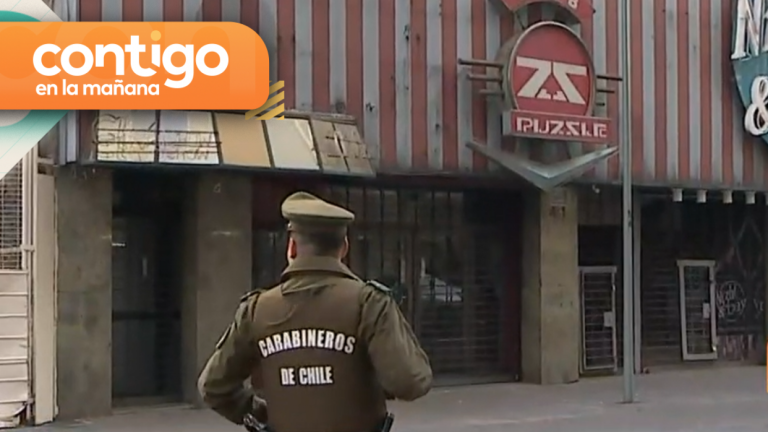 Se dieron a la fuga: Balacera a las afueras de discoteque dejó un herido en Santiago Centro