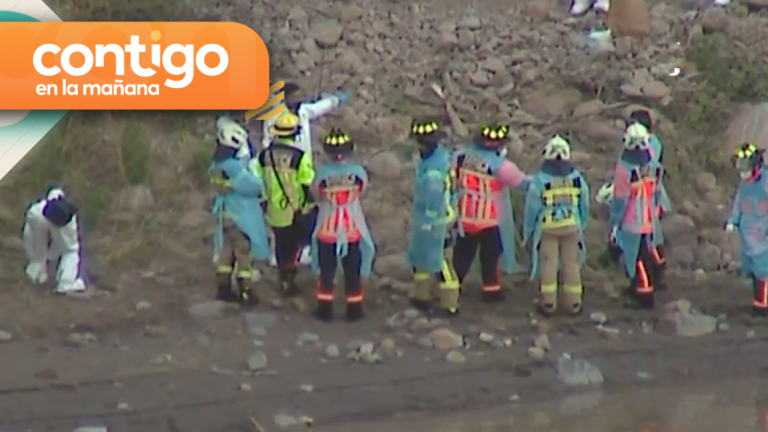 Posible femicidio: Sujeto habría empujado a su pareja a un río en Pirque