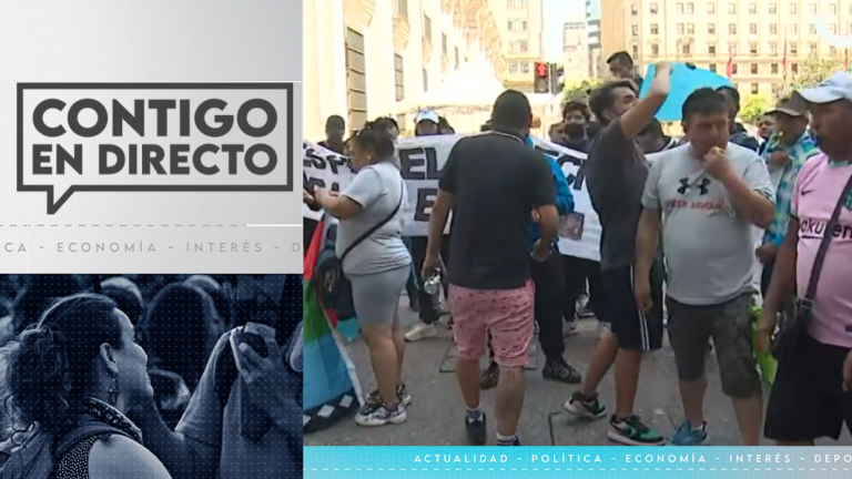 “Basta de criminalizar”: Vendedores ambulantes protestaron a las afueras de la Delegación Presidencial