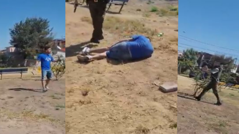 “Pégalo, cobarde c…”: Carabinero disparó en pierna de acusado por VIF en El Monte