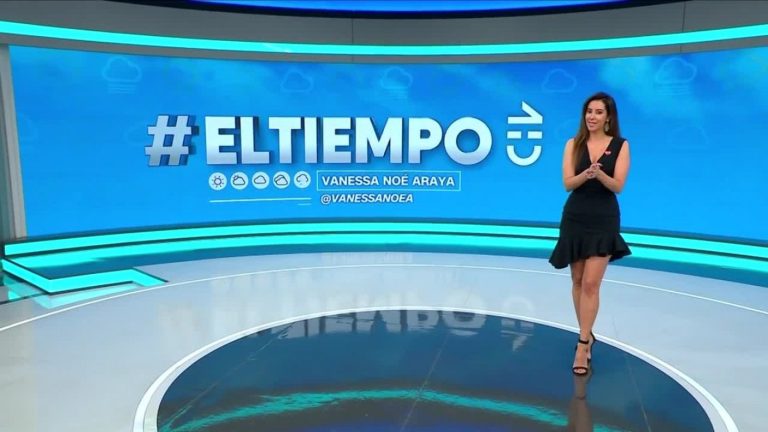 Vanessa Noé y el informe del tiempo para este lunes 24 de octubre