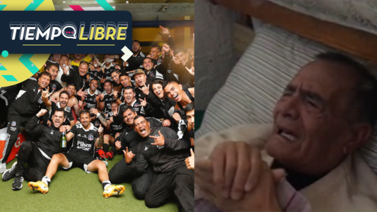 ¡Emotivo! Adulto mayor se vuelve viral tras conmoverse hasta las lágrimas por el título de Colo Colo