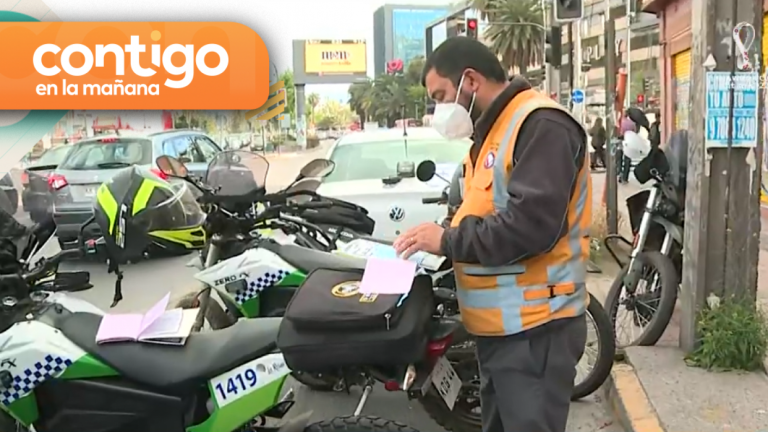 Multas a conductores irregulares: Intensa fiscalización a motocicletas en La Reina