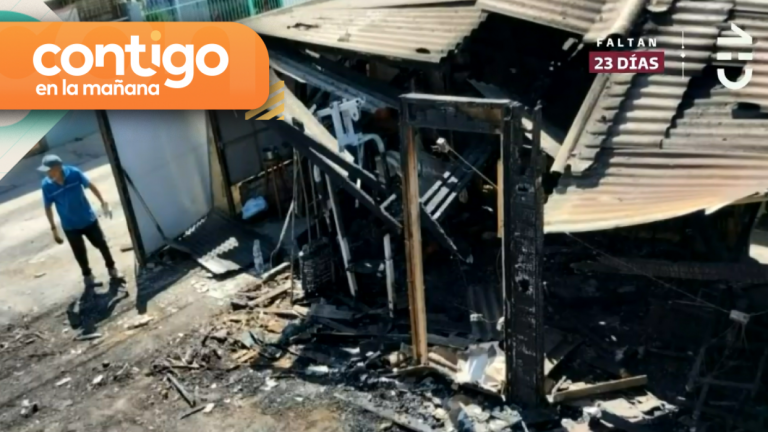 Denuncian a vecino de provocar incendio en casas por culpa de construcción irregular