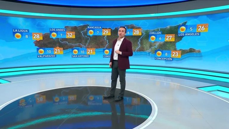 Alejandro Sepúlveda y el informe del tiempo para este lunes 31 de octubre