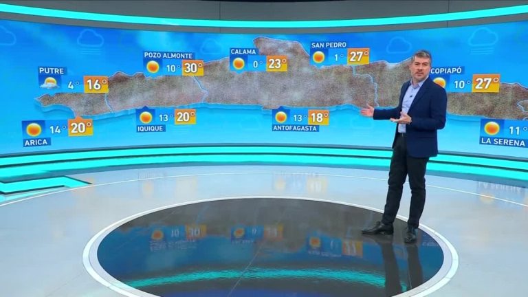 Eduardo Sáez y el informe del tiempo para este martes 1 de noviembre