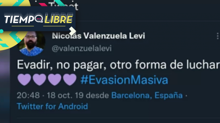 Antiguo tuit del director de Metro sobre la evasión generó una ola de reacciones en redes sociales