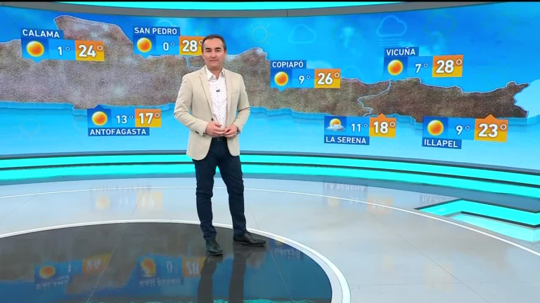 Alejandro Sepúlveda y el informe del tiempo para este lunes 17 de octubre