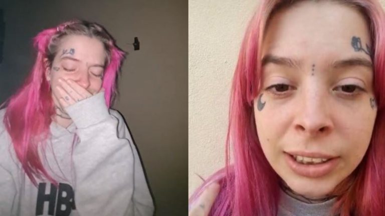 Tiktoker que suplicó por alguien que la 