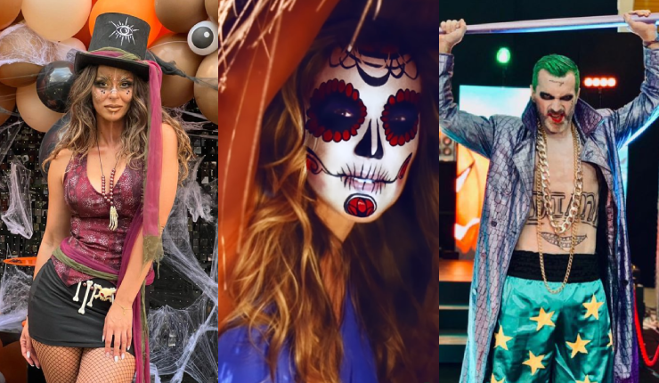 El Guasón, brujas y vikingos: Famosos chilenos sorprendieron con entretenidos disfraces de Halloween
