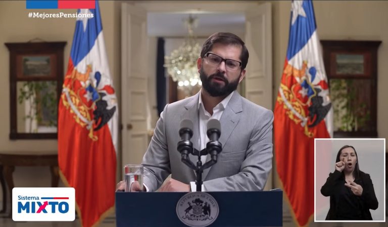 [VIDEO] Pdte. Gabriel Boric realizó cadena nacional por Reforma Previsional