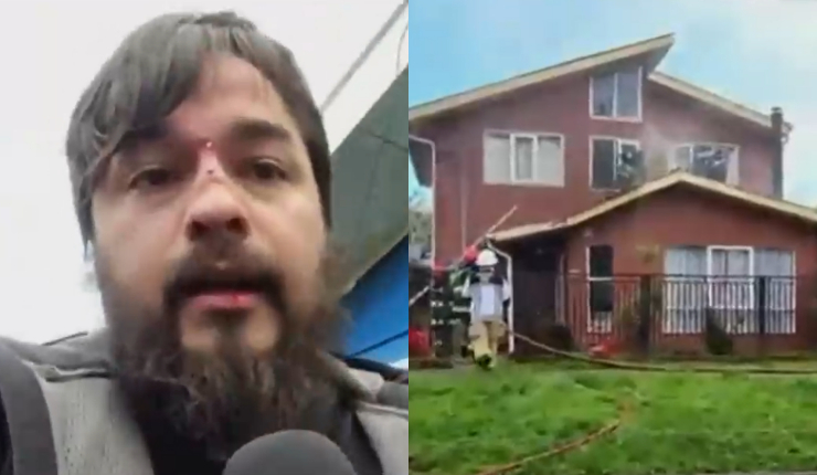 Reportero sufrió brutal golpiza en plena transmisión en vivo: Agresor trabaja para el Serviu de Puerto Aysén