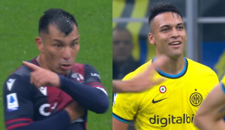 Gary Medel protagoniza fuerte cruce con Lautaro Martínez y le advierte: 