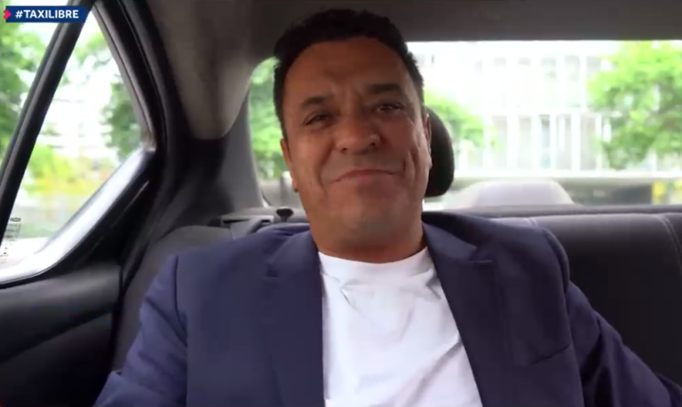 Taxi Libre: Los secretos de Claudio Palma, la voz del mundial en Chilevisión