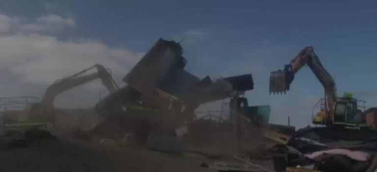 Desalojo a toma vip en Antofagasta: Se restituyeron 90 cierres perimetrales con cerca de 30 construcciones