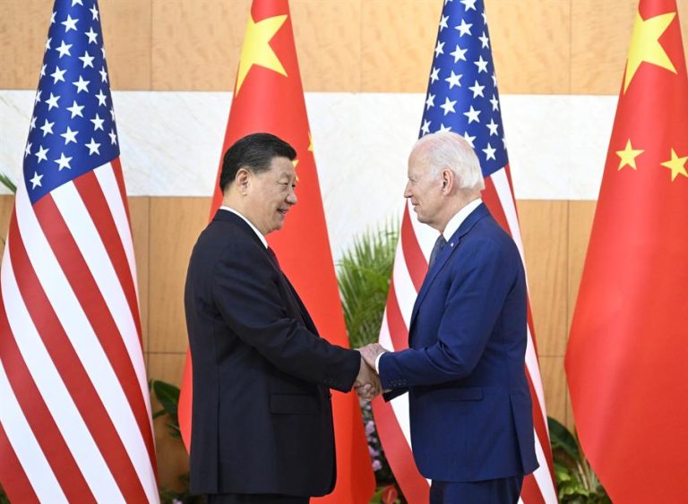 Hablaron sobre economía y armas nucleares: Así fue el primer cara a cara entre Joe Biden y Xi Jinping