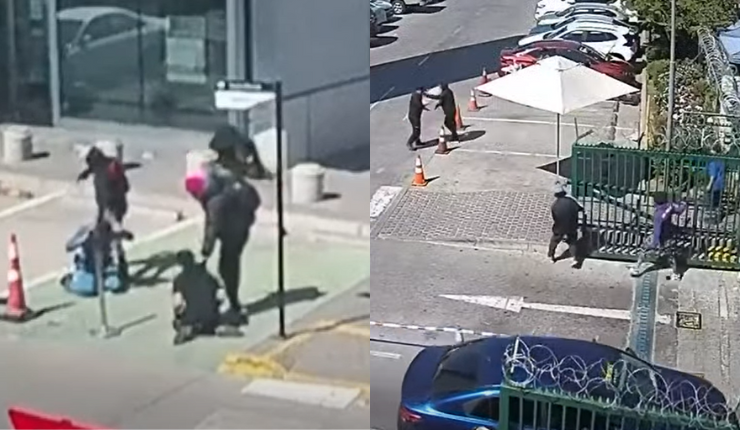 Imágenes exclusivas: Así de organizado fue el aterrorizante asalto a banco en Quilicura