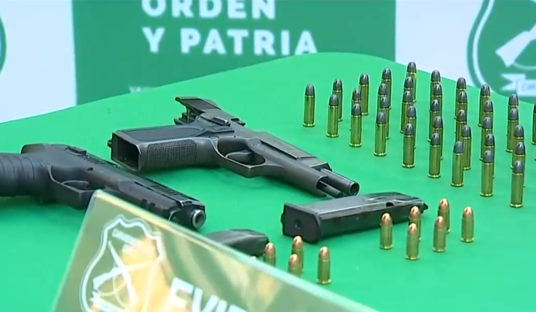 Se han incautado más de 3 mil en lo que va de 2022: Así es el plan de fiscalización de armas de fuego
