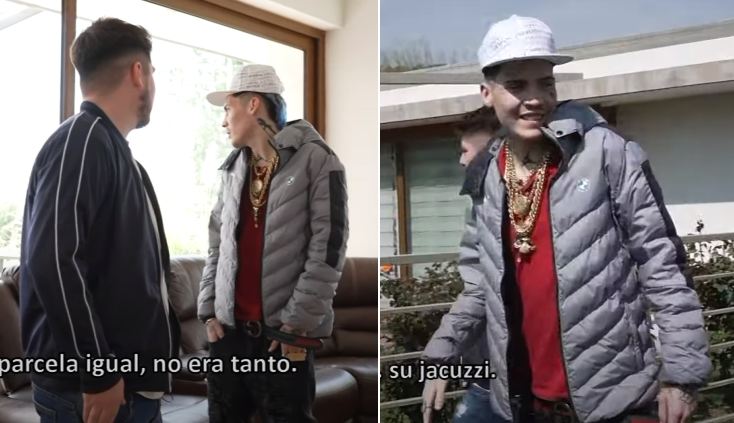 Con cancha de tenis y un jacuzzi: Marcianeke mostró los rincones de su nueva casa en Chicureo