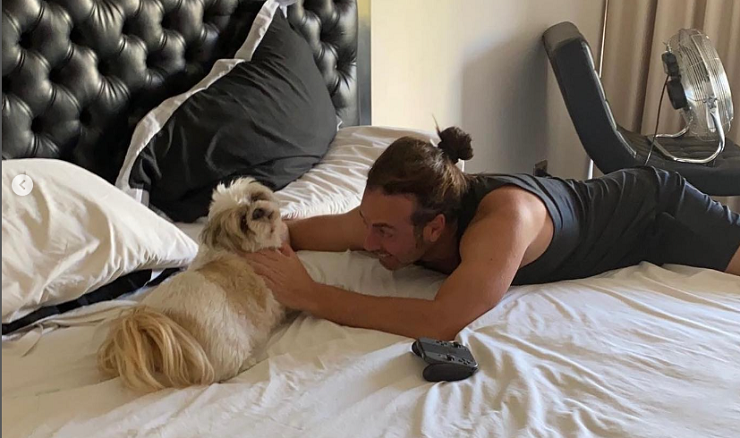 Nicolás Massú lamentó la muerte de su querido perrito Tomy: 