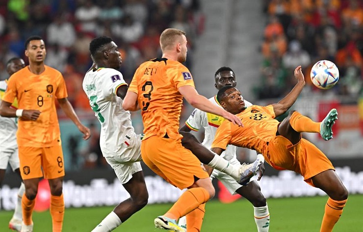 La jerarquía le gana a la velocidad: Países Bajos derrotó a un complicado Senegal en el Grupo A