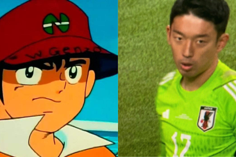 ¿Supercampeones en Qatar? Arquero de Japón causa ola de memes en Twitter y lo comparan con Benji Price