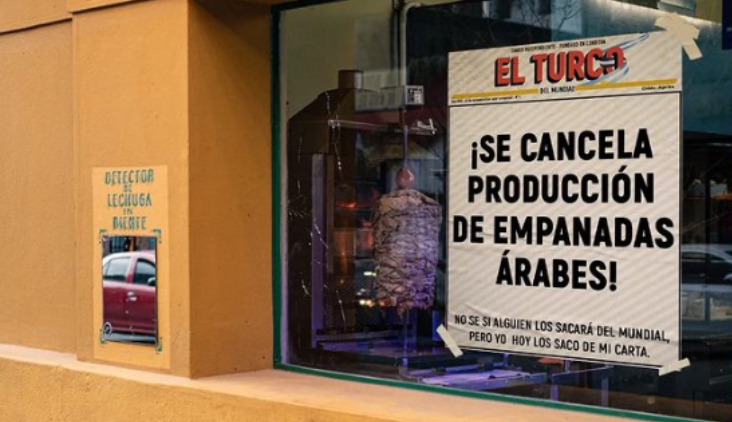 Sigue el berrinche: Local argentino de comida turca dejará de vender empanadas árabes tras derrota en Qatar