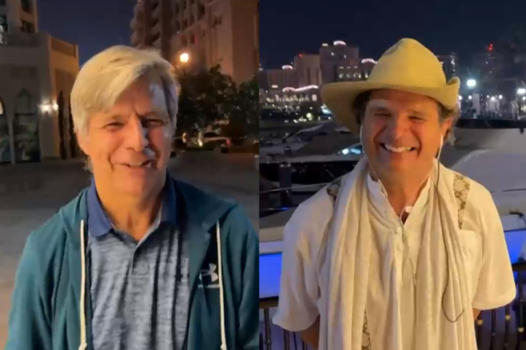 De dirigente de fútbol a camarógrafo: El peculiar rol de Harold Mayne-Nicholls en Qatar junto a Jorge Said