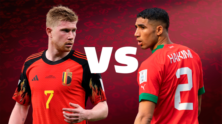 Bélgica vs Marruecos: Horario y cómo ver online el partido del mundial por CHV