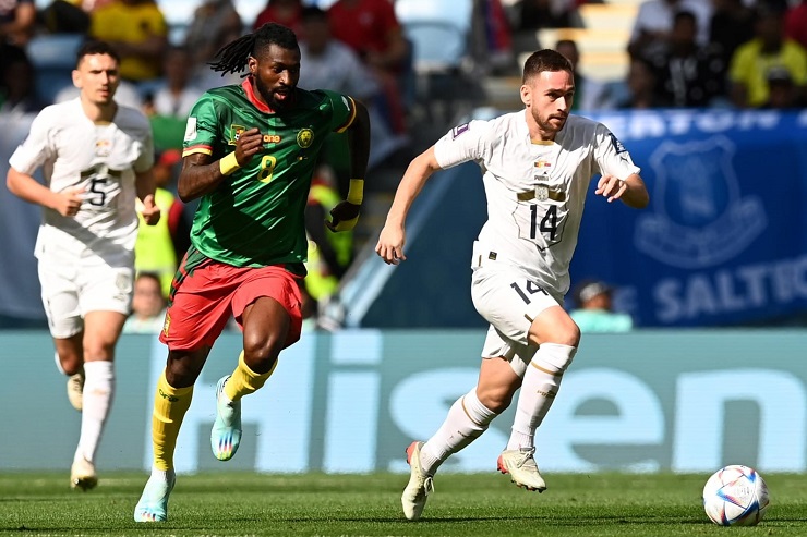 Guerra de golazos: Camerún y Serbia igualaron en el mejor partido del Mundial y siguen con vida