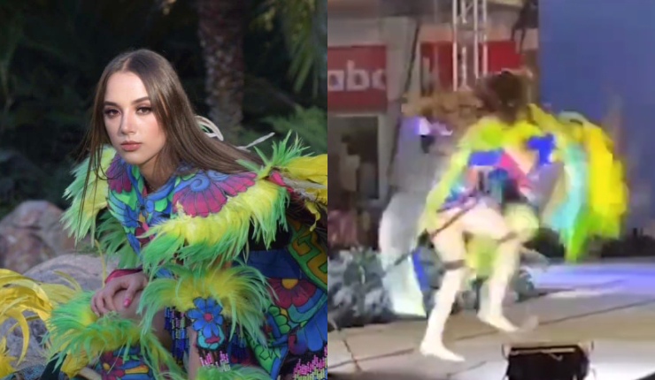 Modelo sufrió descarga eléctrica en pleno concurso de belleza en México: Resultó con quemadura en una mano